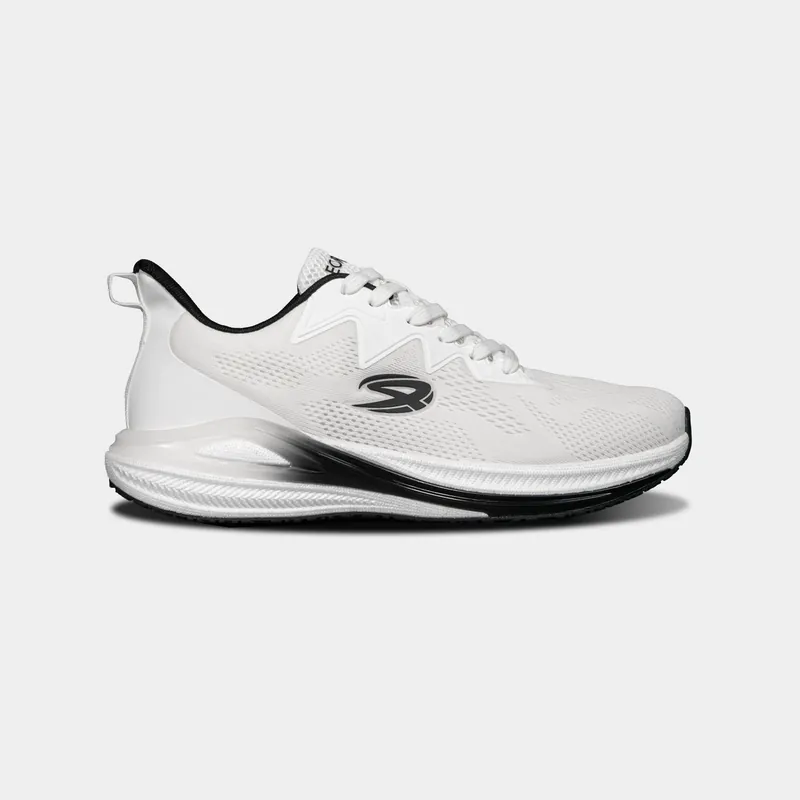 Cushioned Running Shoes with TPU · White · Detail photograph 3