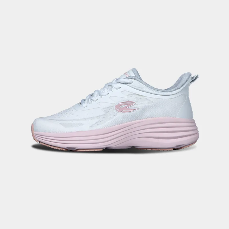 Versatile Commuting Jogging Sneakers · White · Detail photograph 3